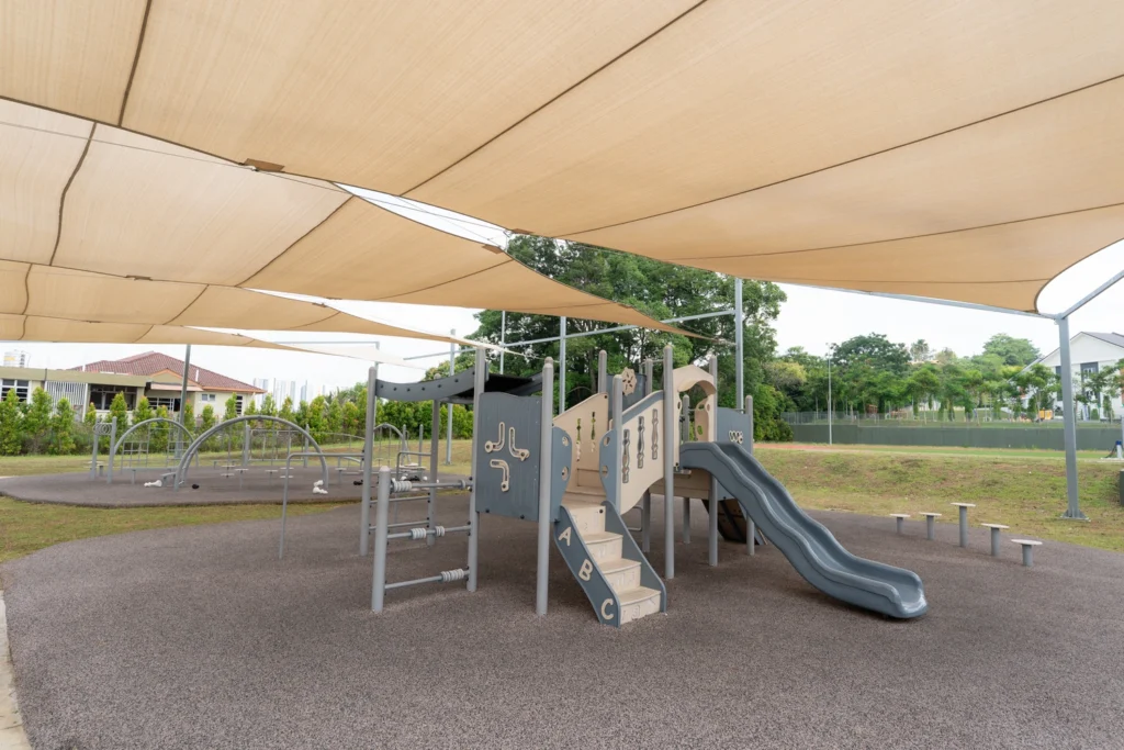 The primary playground at Concord College International School Malaysia.