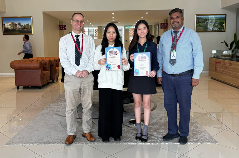 Concordians Win Two Bronze Awards at Biology Explorer Competition 2025