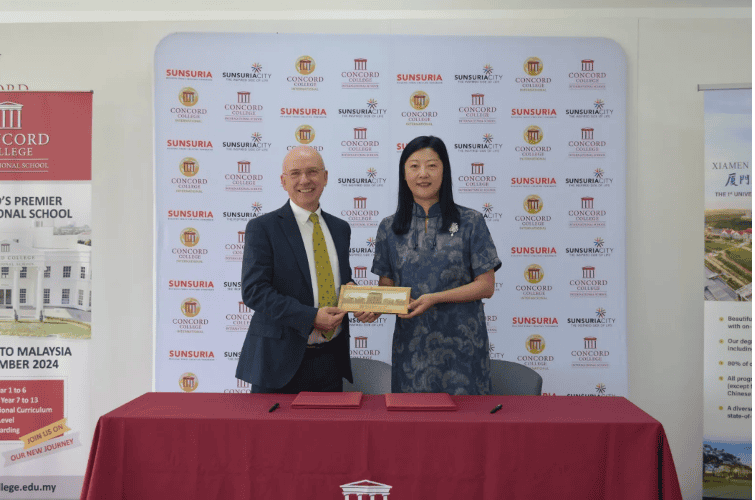 MOU between Concord College International School (CCIS) and Xiamen University